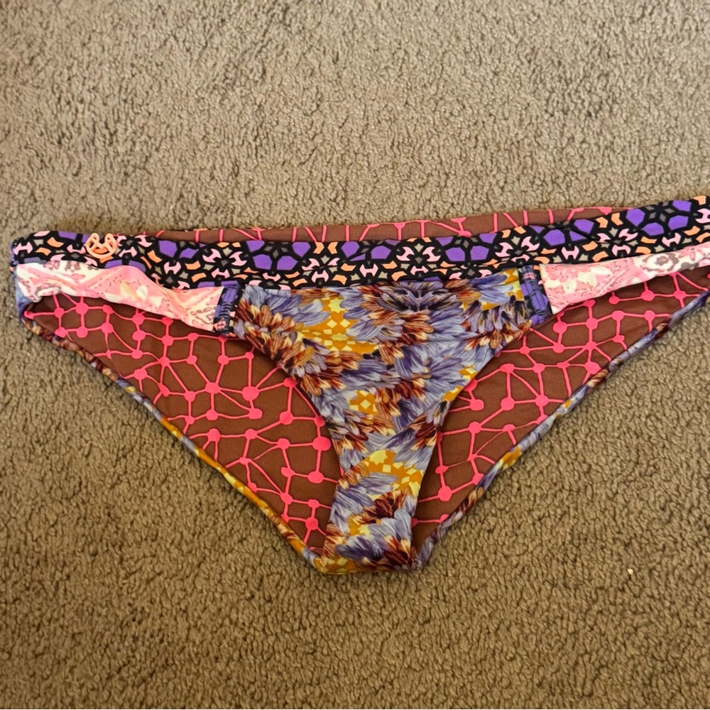 Maaji Vibrant Multicolor Bikini Bottom
